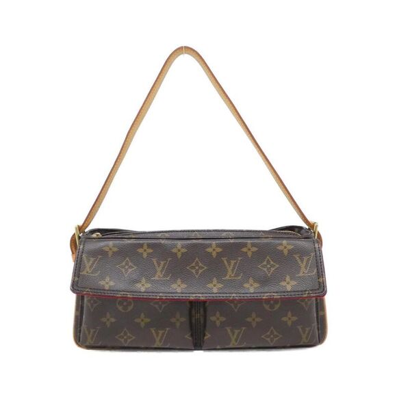 LOUIS VUITTON Handbags - Louis Vuitton Coated Canvas Brown Shoulder Bags